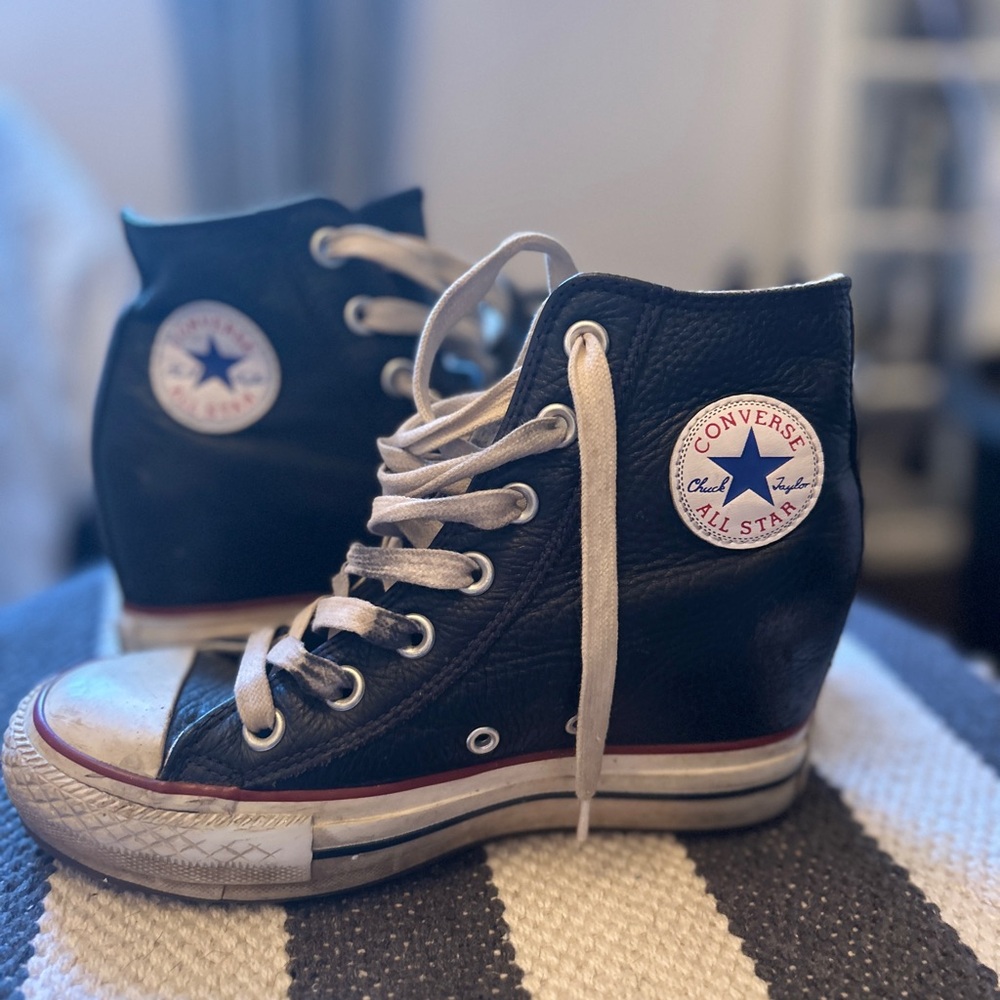 Chuck Taylor All Star classic wedge leather high top